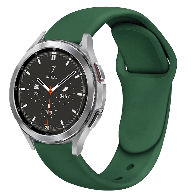 Comfortable Silicone strap For Samsung Galaxy watch 4 40mm 44mm