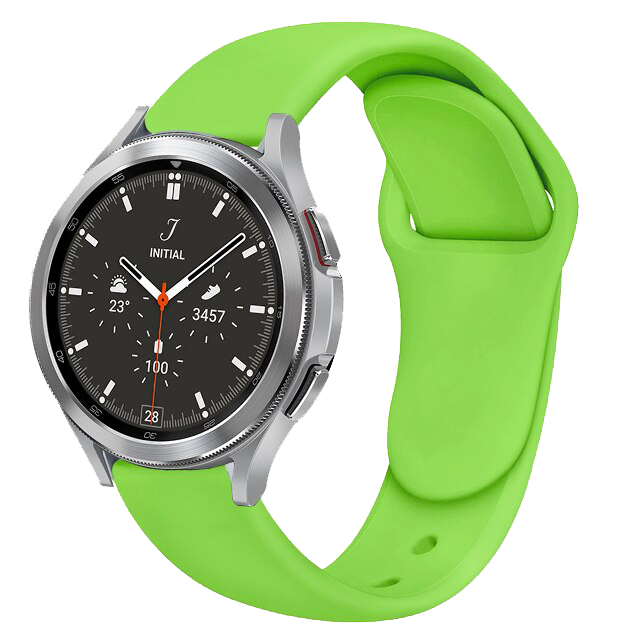 Comfortable Silicone strap For Samsung Galaxy watch 4 40mm 44mm