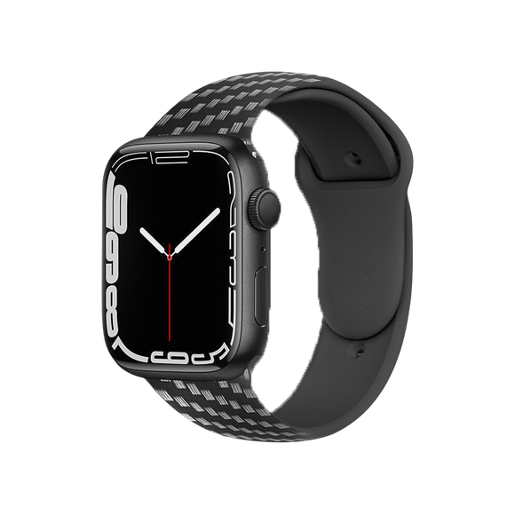 Carbon Fiber Strap For Apple Watch silicone watchband bracelet iWatch