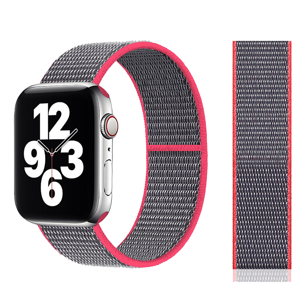 Nylon Strap for Apple watch series 7 band smartwatch