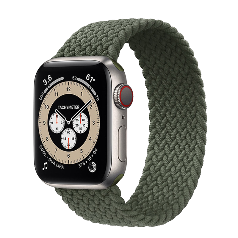 Braided Solo Loop Strap For Apple Watch Band Bracelet