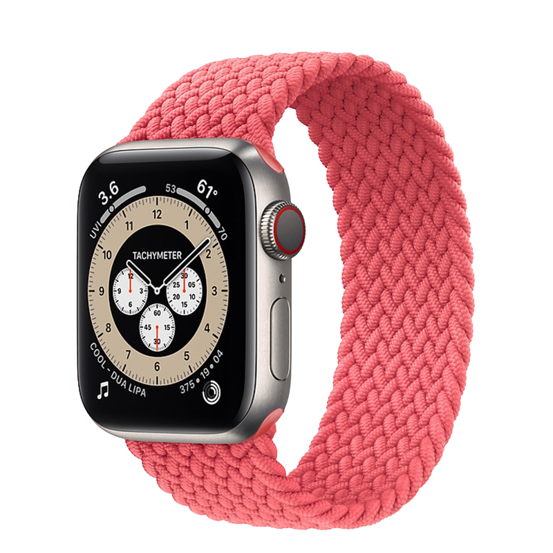 Braided Solo Loop Strap For Apple Watch Band Bracelet