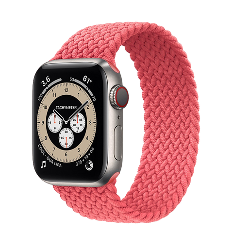 Braided Solo Loop Strap For Apple Watch Band Bracelet
