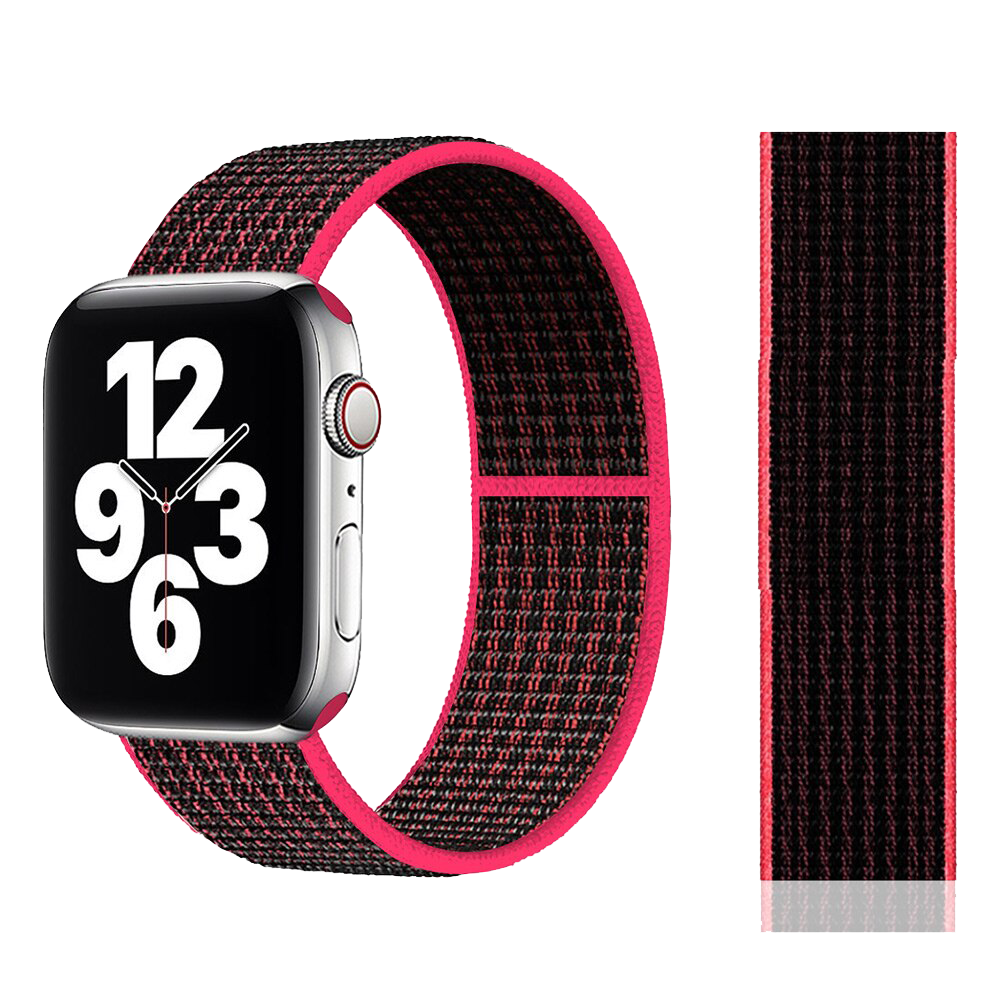 Nylon Strap for Apple watch series 7 band smartwatch